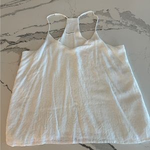 White Leopard Print Camisole